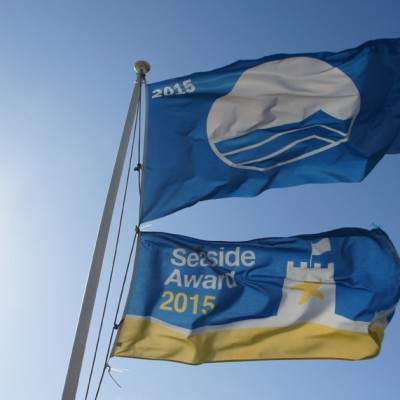 Seascape - Widemouth Bay Flags